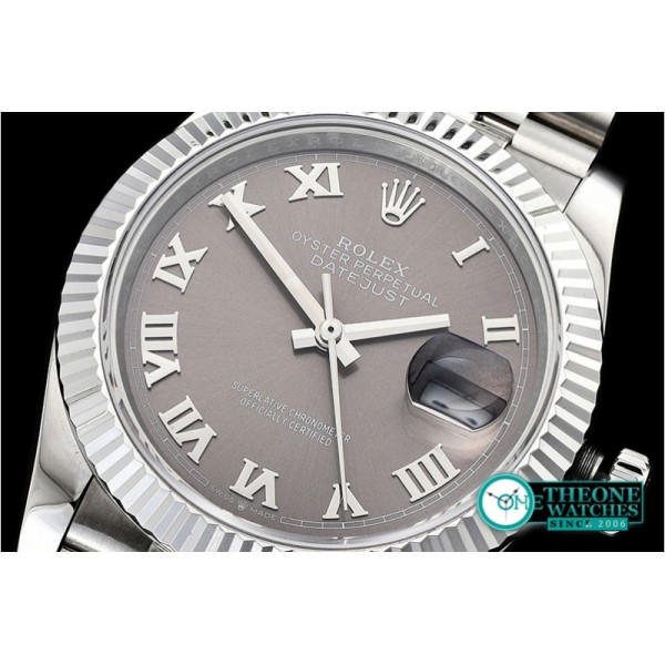 Rolex - DateJust 36mm Jub Flt 904L SS/SS Grey/Rmn GMF A2836