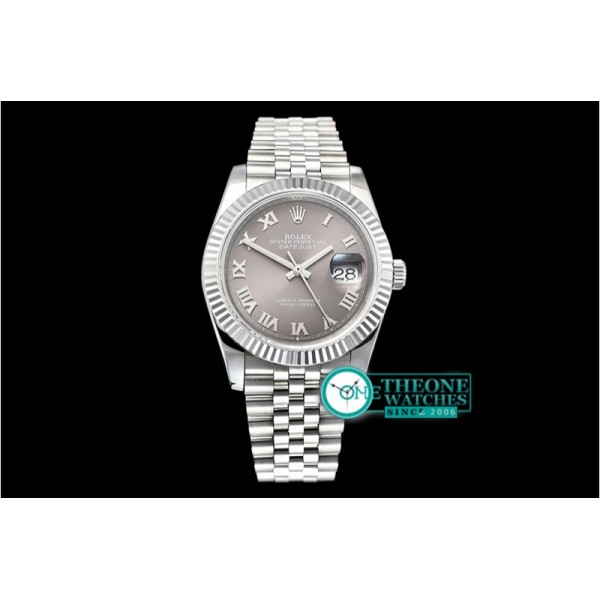 Rolex - DateJust 36mm Jub Flt 904L SS/SS Grey/Rmn GMF A2836