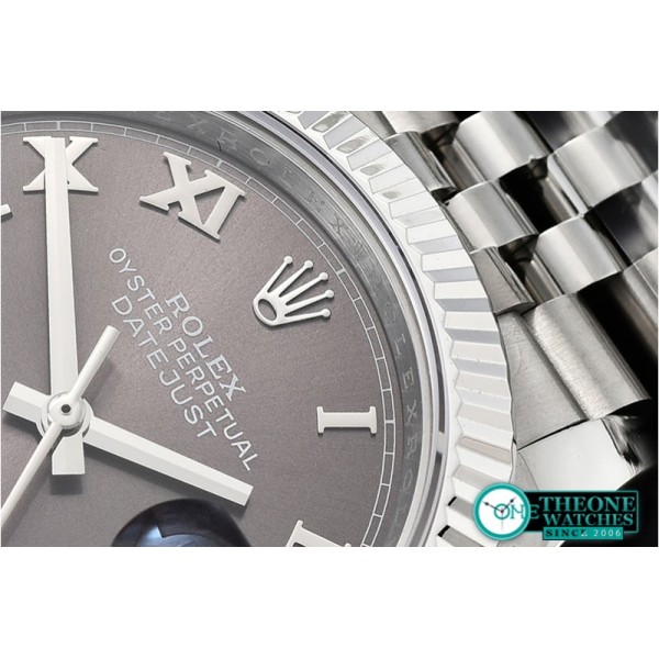 Rolex - DateJust 36mm Jub Flt 904L SS/SS Grey/Rmn GMF A2836