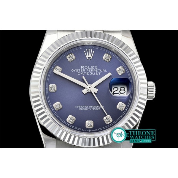 Rolex - DateJust 36mm Jub Flt 904L SS/SS Blue/Dm GMF A2836