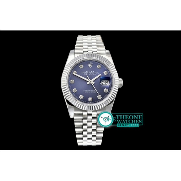 Rolex - DateJust 36mm Jub Flt 904L SS/SS Blue/Dm GMF A2836