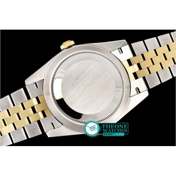 Rolex - DateJust 36mm Jub Dome YG/SS Wht/Rmn BP A2813