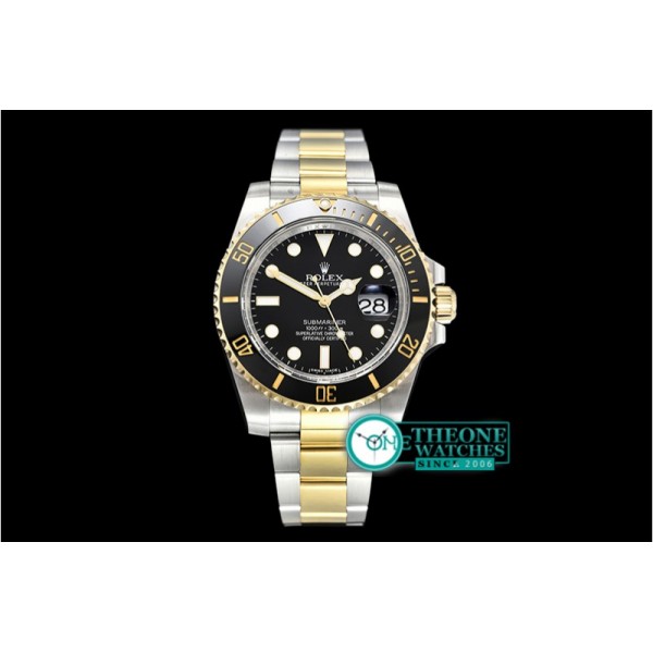 Rolex - Submariner 116613LN 904L YG/SS Black ARF V2 A2824