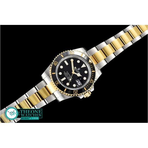 Rolex - Submariner 116613LN 904L YG/SS Black ARF V2 A2824