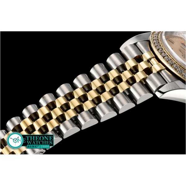 Rolex - DateJust 36mm Jub Diams YG/SS Gold/Rmn/Dm BP A2813