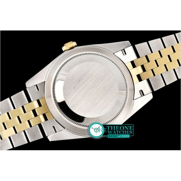 Rolex - DateJust 36mm Jub Flt YG/SS Gold/Stick BP A2813