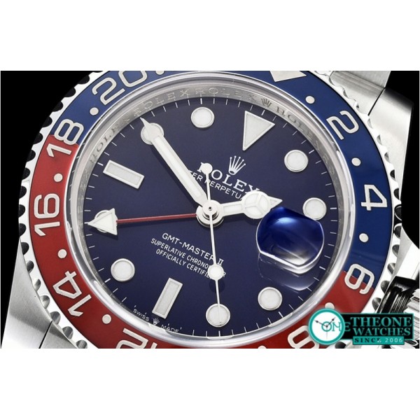 Rolex - GMT Master II 116719BLRO SS/SS Blue GMF Asia 2836