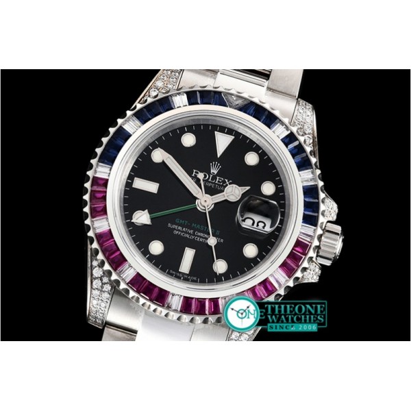 Rolex - GMT Master II Ref.116759SARU SS/SS Black KSF A2836