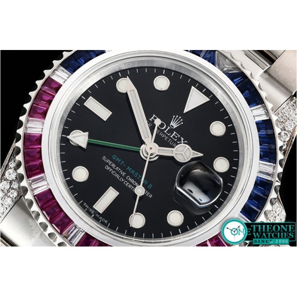 Rolex - GMT Master II Ref.116759SARU SS/SS Black KSF A2836