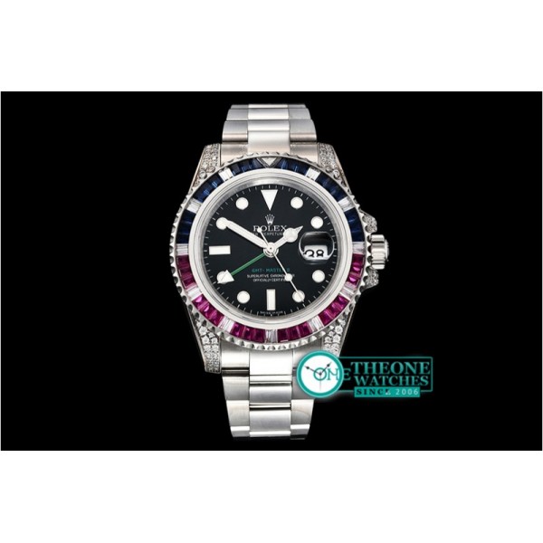 Rolex - GMT Master II Ref.116759SARU SS/SS Black KSF A2836