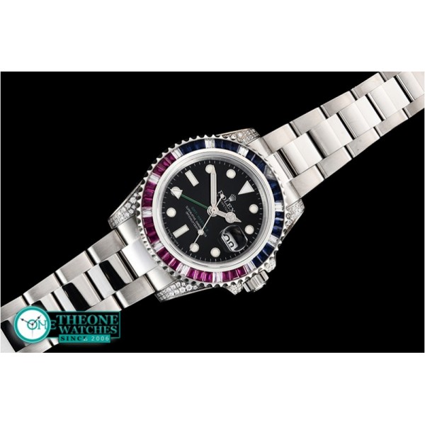 Rolex - GMT Master II Ref.116759SARU SS/SS Black KSF A2836