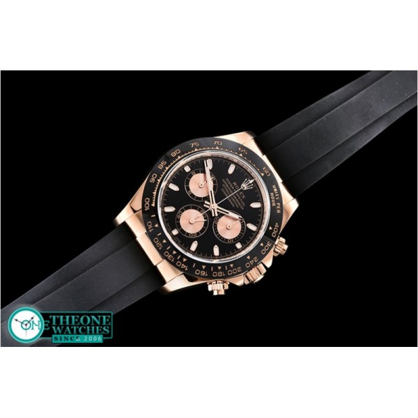 Rolex - Daytona 116515LN RG/RU Black/Rose ARF V2 A4130 Mod