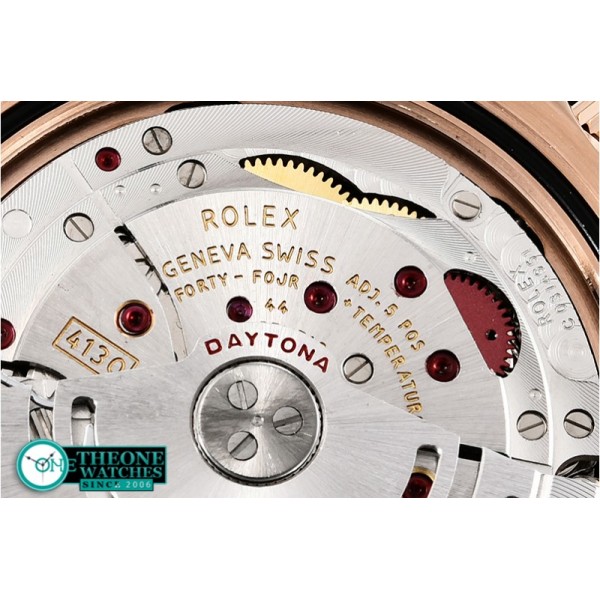 Rolex - Daytona 116515LN RG/RU Black/Rose ARF V2 A4130 Mod