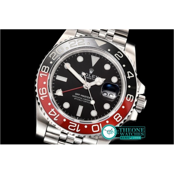 Rolex - GMT Master II 116710BLRO Coke SS/SS Blk GMF Asia 2836