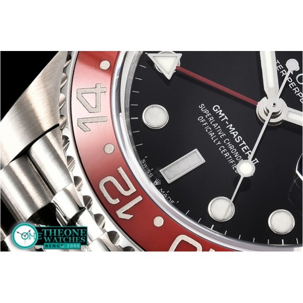 Rolex - GMT Master II 116710BLRO Coke SS/SS Blk GMF Asia 2836