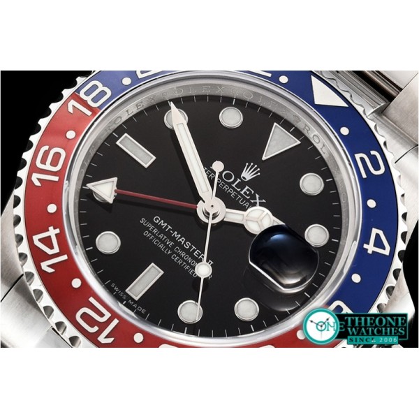 Rolex - GMT II 116719BLRO Pepsi SS/SS Blk BP Asia 3186 CHS