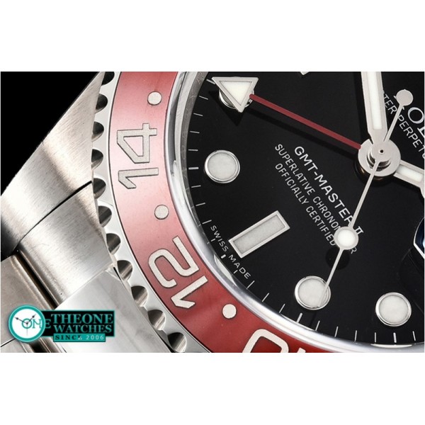 Rolex - GMT II 116719BLRO Pepsi SS/SS Blk BP Asia 3186 CHS