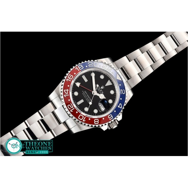 Rolex - GMT II 116719BLRO Pepsi SS/SS Blk BP Asia 3186 CHS