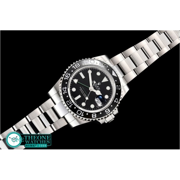 Rolex - GMT II 116710LN SS/SS Blk BP Asia 3186 CHS