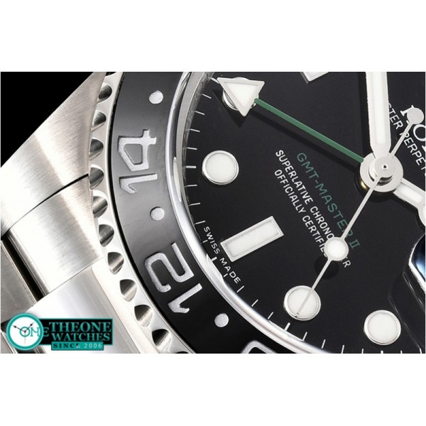 Rolex - GMT II 116710LN SS/SS Blk BP Asia 3186 CHS