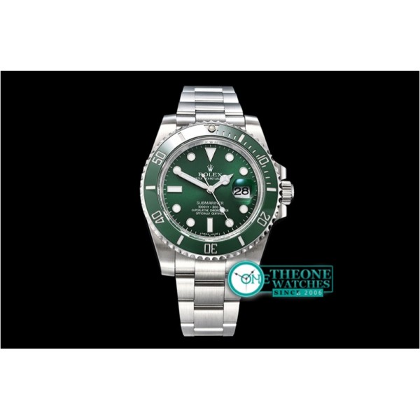 Rolex - Submariner 116610LV 904L SS/SS Green ARF V2 SH3135