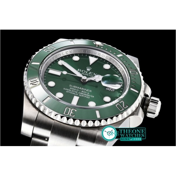 Rolex - Submariner 116610LV 904L SS/SS Green ARF V2 SH3135