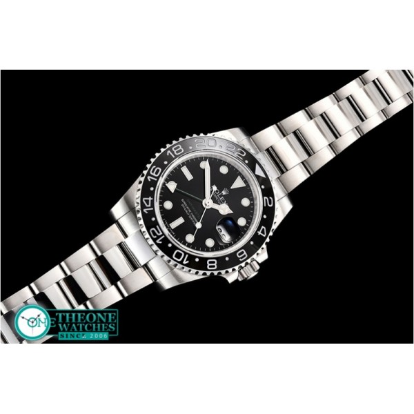 Rolex - GMT II 116710LN 904L SS/SS Blk GMF Asia 3186 CHS