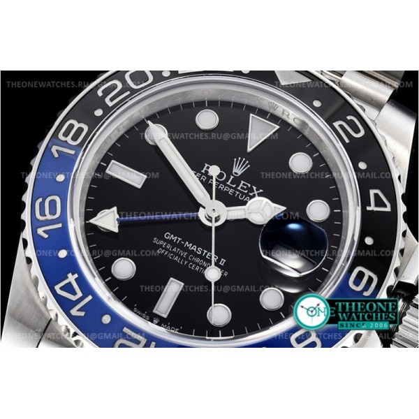 Rolex - GMT II 126710BLNR Jub 904L SS/SS GMF Asia 3186 CHS