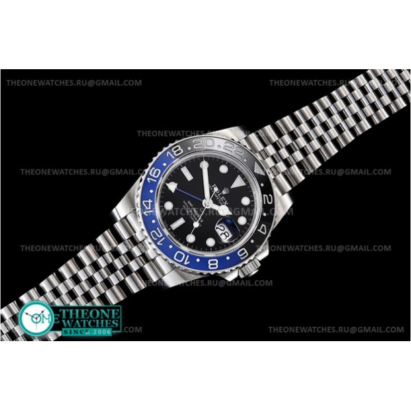 Rolex - GMT II 126710BLNR Jub 904L SS/SS GMF Asia 3186 CHS