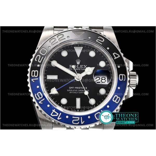 Rolex - GMT II 126710BLNR Jub 904L SS/SS GMF Asia 3186 CHS