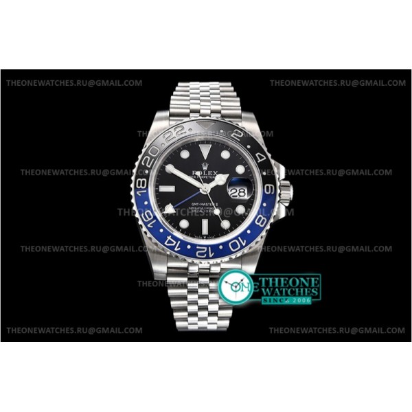 Rolex - GMT II 126710BLNR Jub 904L SS/SS GMF Asia 3186 CHS