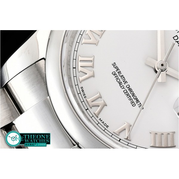 Rolex - DateJust 36mm Oyst Dm 904L SS/SS White/Rmn GMF SA3135