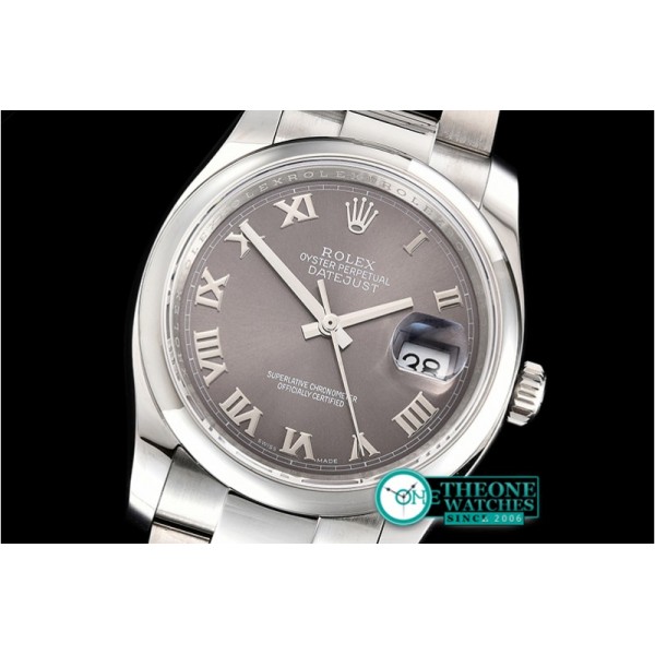 Rolex - DateJust 36mm Oyst Dm 904L SS/SS D.Grey/Rmn GMF SA3135