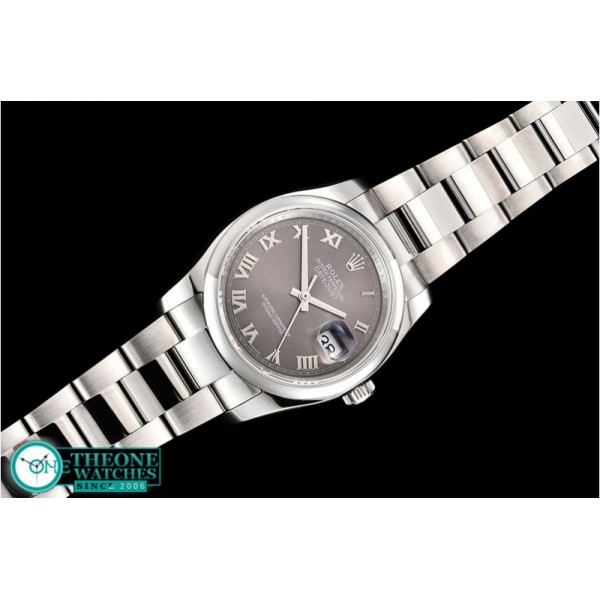 Rolex - DateJust 36mm Oyst Dm 904L SS/SS D.Grey/Rmn GMF SA3135