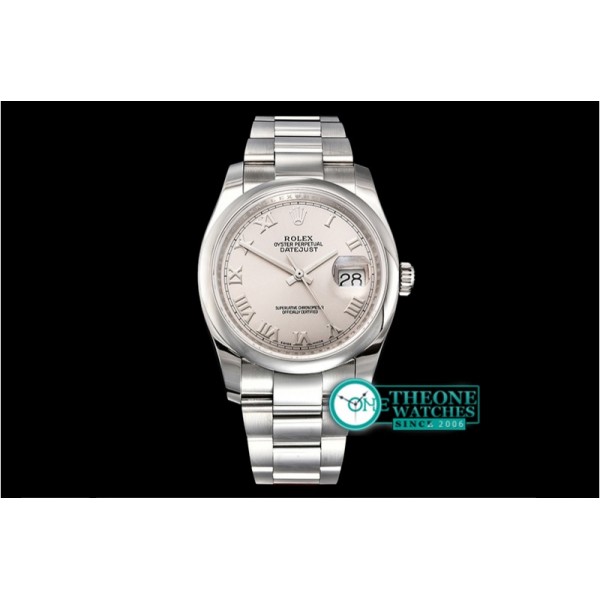 Rolex - DateJust 36mm Oyst Dm 904L SS/SS L.Grey/Rmn GMF SA3135