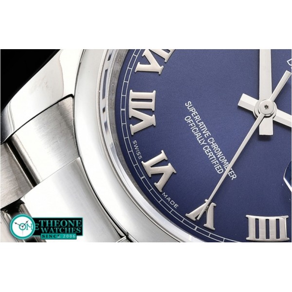 Rolex - DateJust 36mm Oyst Dm 904L SS/SS Blue/Rmn GMF SA3135