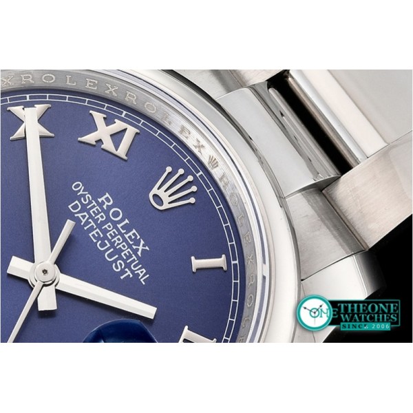 Rolex - DateJust 36mm Oyst Dm 904L SS/SS Blue/Rmn GMF SA3135