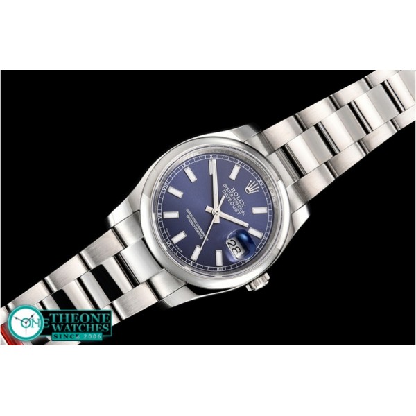 Rolex - DateJust 36mm Oyst Dm 904L SS/SS Blue/Stk GMF SA3135