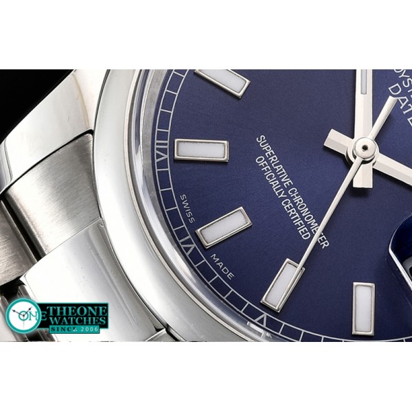 Rolex - DateJust 36mm Oyst Dm 904L SS/SS Blue/Stk GMF SA3135