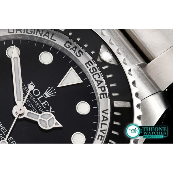 Rolex - DeepSea Dweller 116660 SS/SS Black KSF Asia 3135