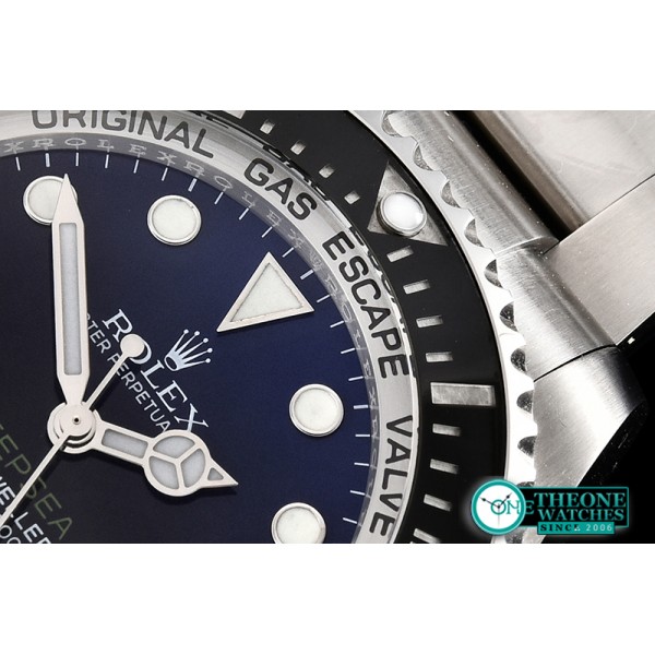 Rolex - DeepSea Dweller 116660 SS/SS Blue KSF Asia 3135