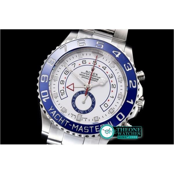 Rolex - YachtMaster 2 116680 904L SS/SS White GMF Asia 4161