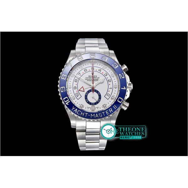 Rolex - YachtMaster 2 116680 904L SS/SS White GMF Asia 4161