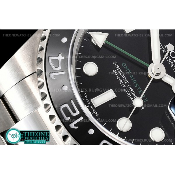 Rolex - GMT II 116710LN SS/SS Blk BP Asia 2813 CHS