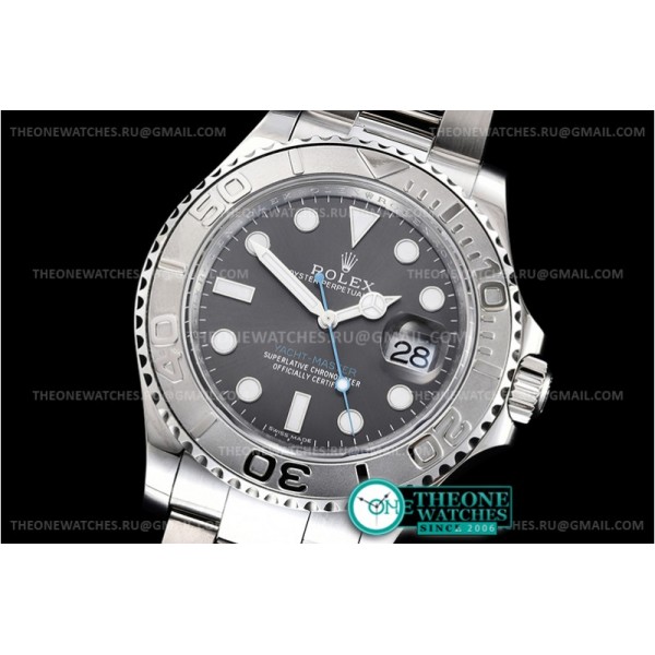 Rolex - YachtMaster 116622 40mm 904L SS/SS Grey Noob SA3135