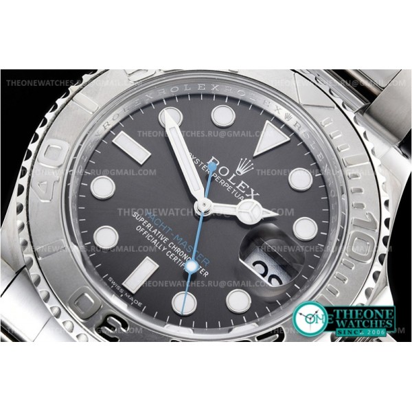 Rolex - YachtMaster 116622 40mm 904L SS/SS Grey Noob SA3135