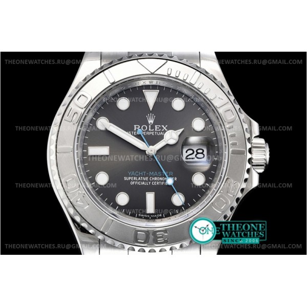 Rolex - YachtMaster 116622 40mm 904L SS/SS Grey Noob SA3135