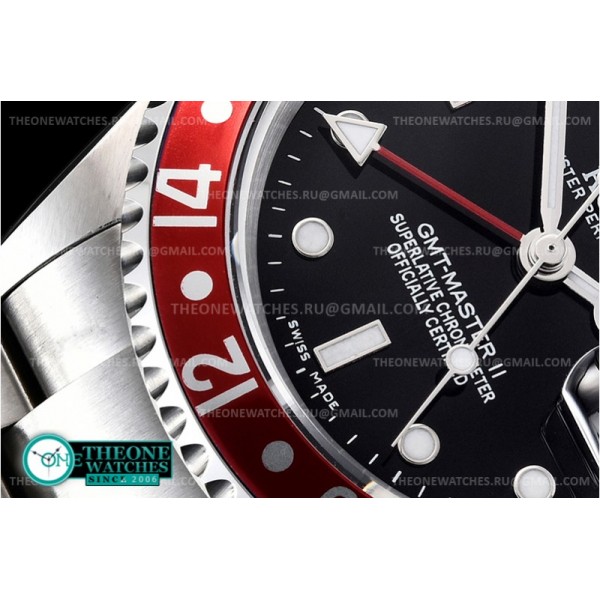 Rolex - GMT II 16710 Red/Blue SS/SS Blk BP Asia 2813 CHS