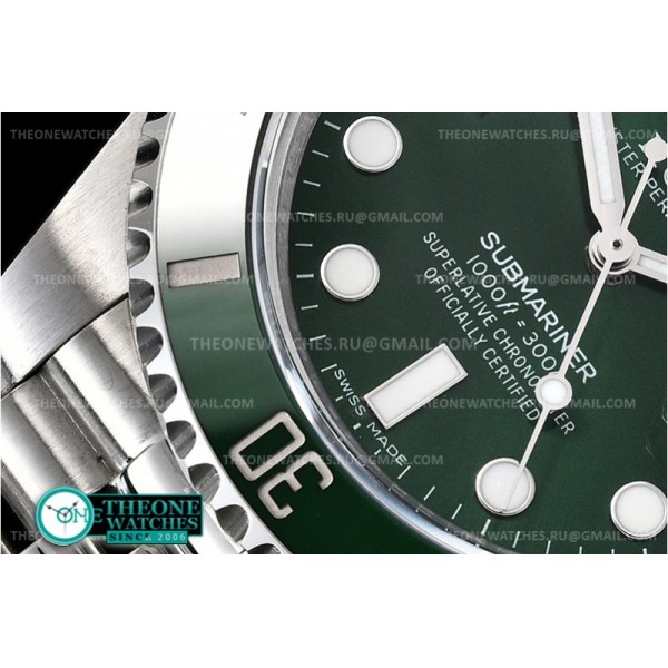 Rolex - Submariner 116610LV Jub SS/SS Green EWF Asia 3135