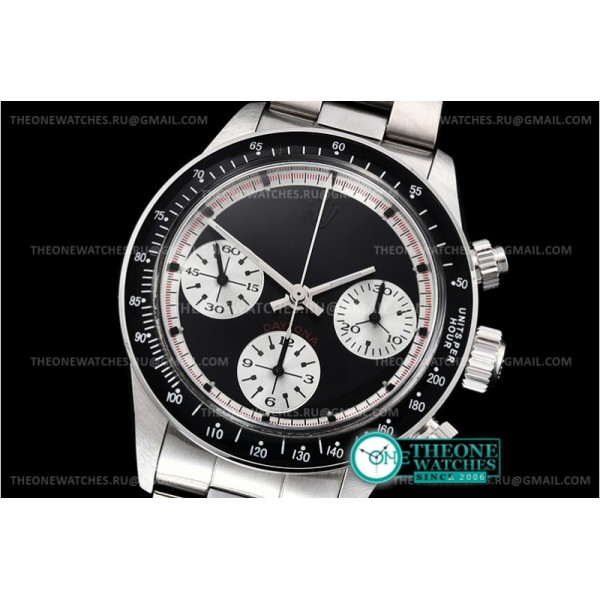 Rolex - Daytona Paul Newman Ref.6263 SS/SS Blk Asia 7750